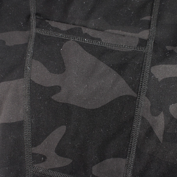 Yogalicious Black Camo Activewear Leggings Women's Size Small