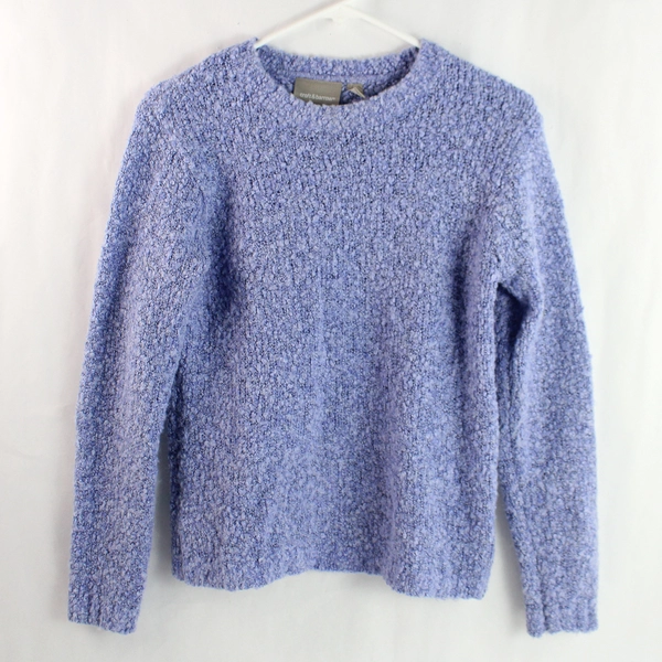 Croft & Barrow Women's Cornflower Blue Knit Sweater Size S, Pre-Owned