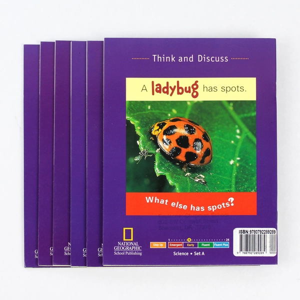 Lot of 6 A Frog Has A Sticky Tongue by Pamela Graham National Geographic 2001