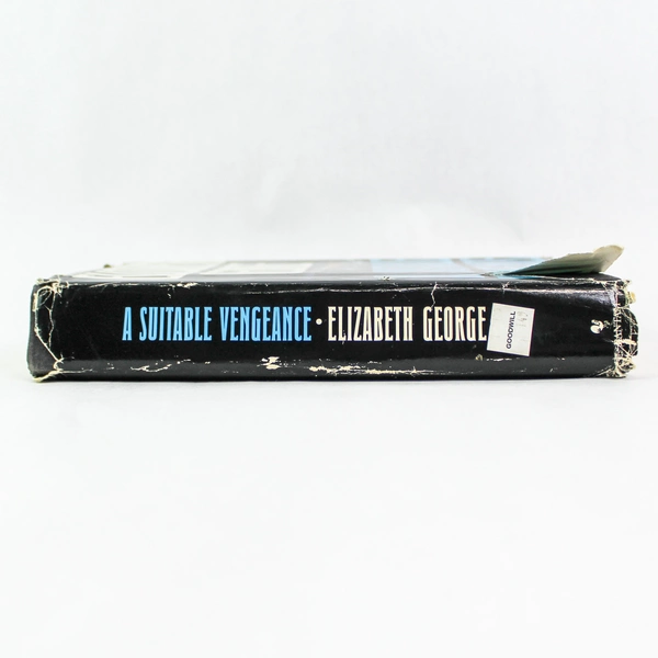 Inspector Lynley A Suitable Vengeance by Elizabeth George 1991 Hardcover