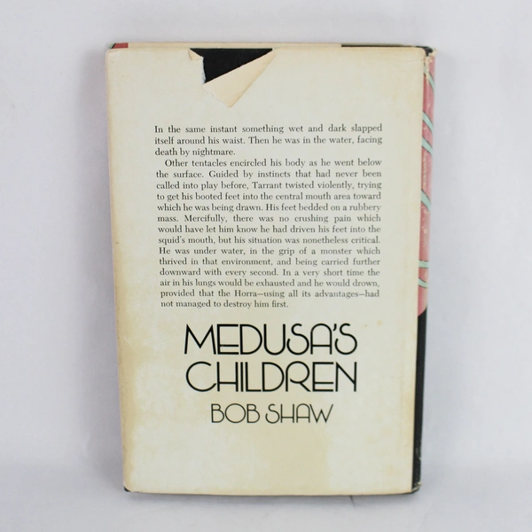 Medusa's Children by Bob Shaw 1977 Hardcover Book Club Edition - Good Condition