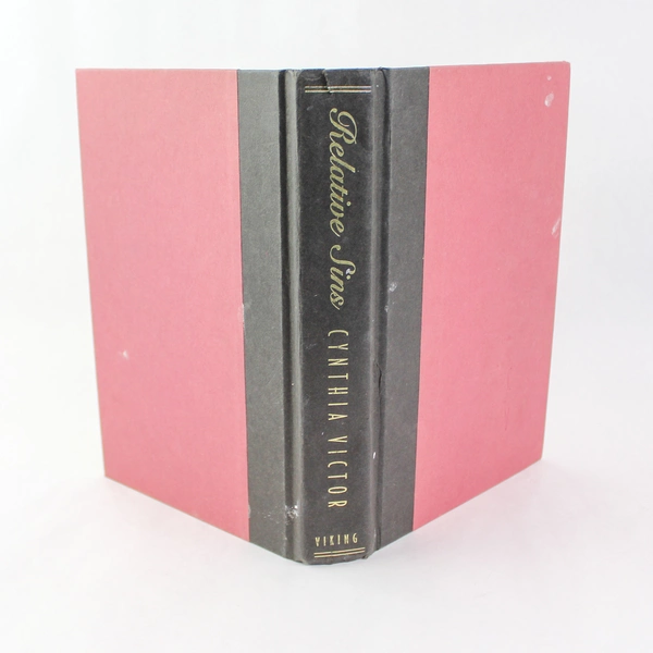 Relative Sins by Cynthia Victor 1992 Hardcover Penguin Group Thriller Worn