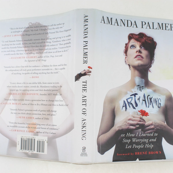 The Art of Asking by Amanda Palmer 2014 Hardcover