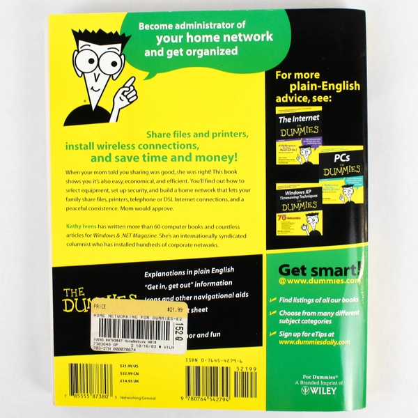 Home Networking For Dummies 2nd Edition by Kathy Ivens - 2003 Wiley PB
