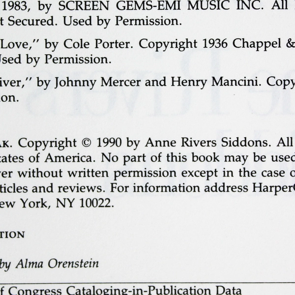 King's Oak by Anne Rivers Siddons 1990 Hardcover - Good Condition