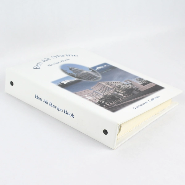 Ben Ali Shrine Recipe Cookbook 254+ Pages Vintage 2001 Sacramento California