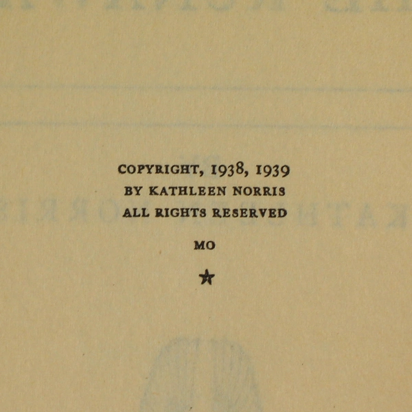 The Runaway by Kathleen Norris 1939 Hardcover