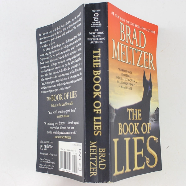 The Book of Lies by Brad Meltzer 2009 Paperback