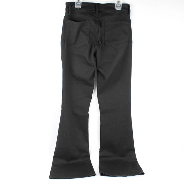 NYDJ Solid Black Farrah Flare Pants Women's Size 0