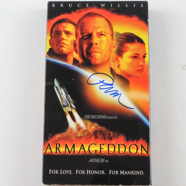 Armageddon VHS 1998 Bruce Willis Liv Tyler Ben Affleck Pre-Owned Movie