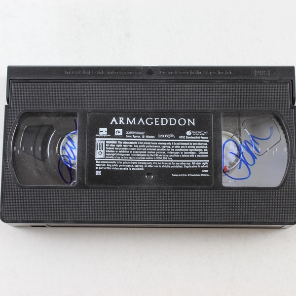 Armageddon VHS 1998 Bruce Willis Liv Tyler Ben Affleck Pre-Owned Movie