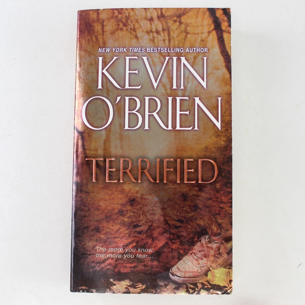 Terrified by Kevin O'Brien 2012 Paperback - Good Condition Thriller Novel