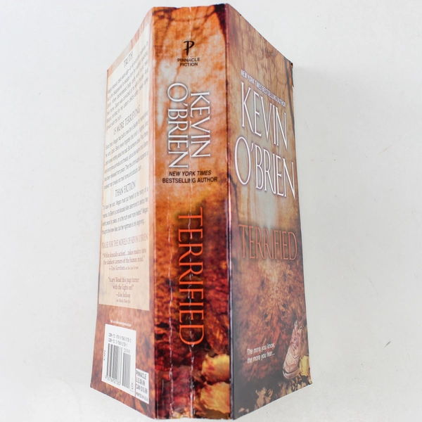 Terrified by Kevin O'Brien 2012 Paperback - Good Condition Thriller Novel