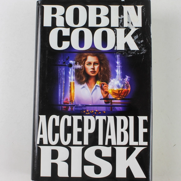 Acceptable Risk by Robin Cook 1994 Hardcover - Medical Thriller, Good Condition