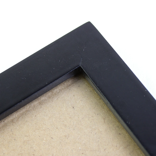 Lot of 4 Target Black MDF Standing Desk Photo Frames 4" x 6"