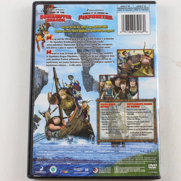 Legend of the BoneKnapper Dragon DVD 2010 DreamWorks Good Condition