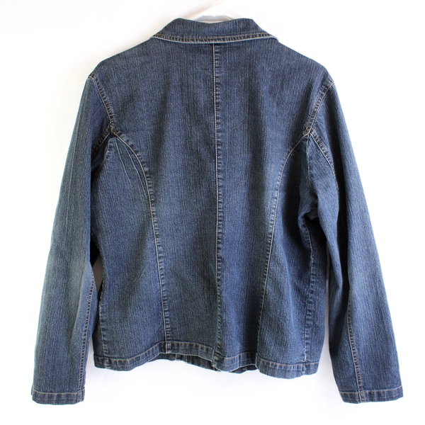Great Northwest Clothing Co Denim Jacket Button Up Women's Large