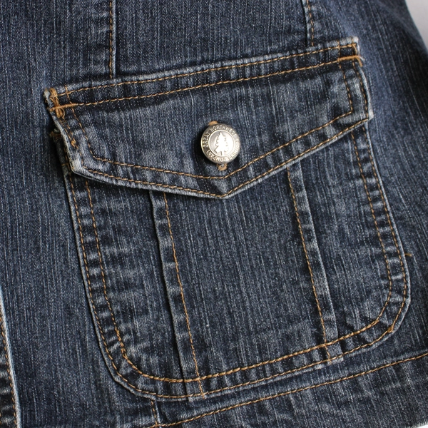 Great Northwest Clothing Co Denim Jacket Button Up Women's Large