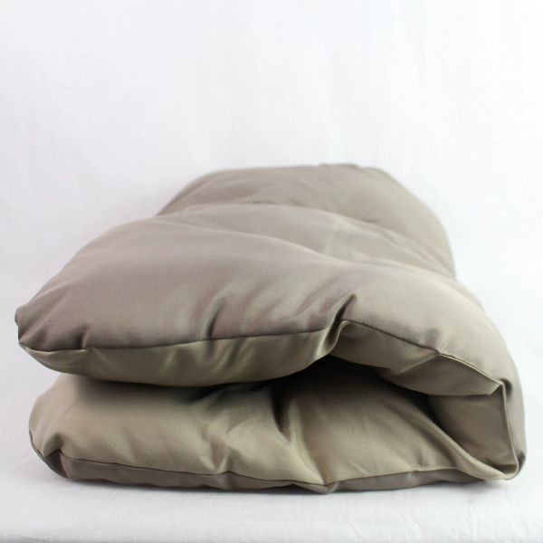 Unbranded Taupe Folding Portable Medium-Sized Dog Bed 23" x 35"