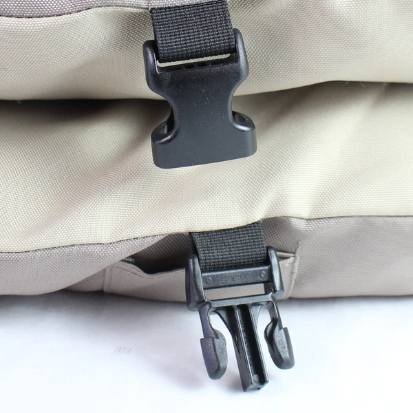 Unbranded Taupe Folding Portable Medium-Sized Dog Bed 23" x 35"