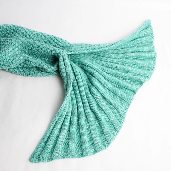 Laghcat Aquamarine Knitted Mermaid Tail Costume Skirt
