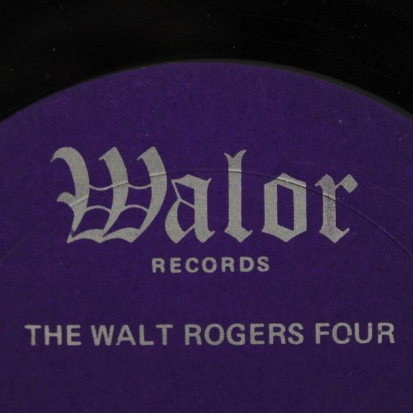 Complete And Onabridge The Walt Rogers Four Walor SLP-1002 Record Signed On Back