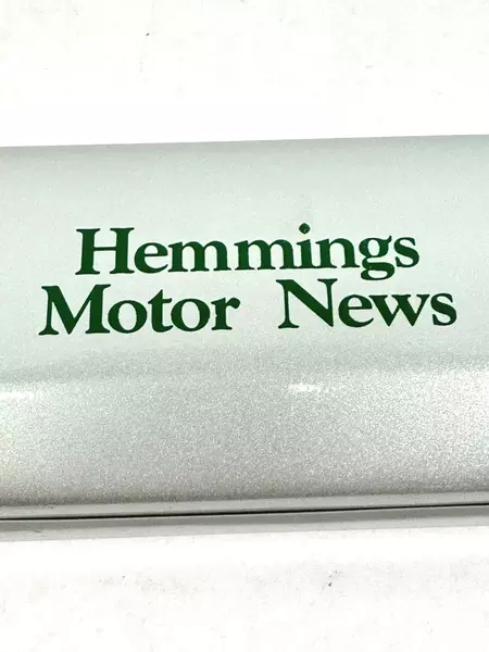 Hemmings Motor News Penlight Tire Gauge Ballpoint Set - Collectible Case