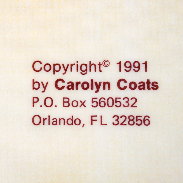 My Grandmother Always Said That by Carolyn Coats 1991 Spiral Bound Laminated