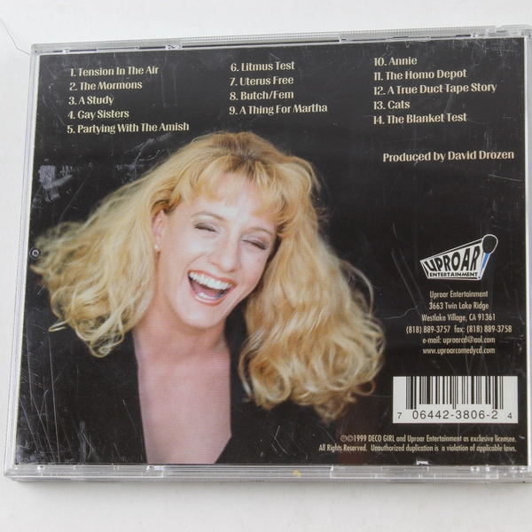 I'm Not Cindy Brady CD by Suzanne Westenhoefer, Good Condition, Uproar 2000