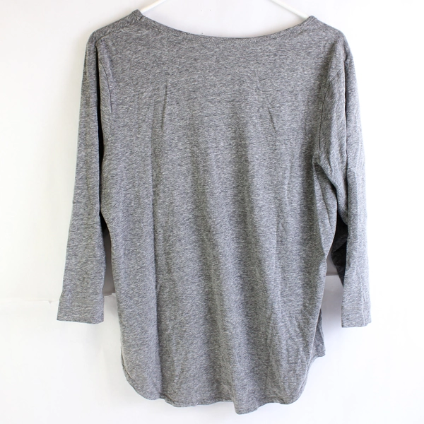 Riders by Lee Gray 3/4-Sleeve T-Shirt Women's Size XL