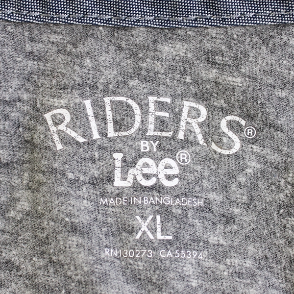 Riders by Lee Gray 3/4-Sleeve T-Shirt Women's Size XL