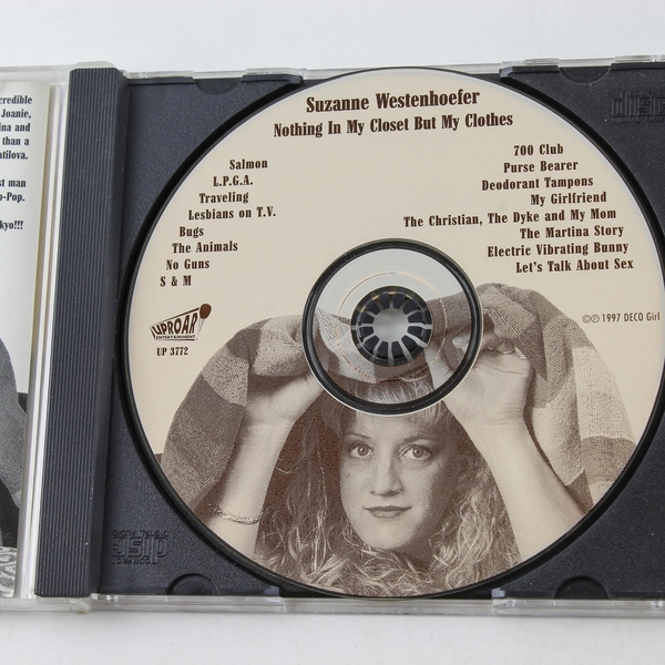 Suzanne Westenhoefer CD Nothing In My Closet But My Clothes Uproar 1997