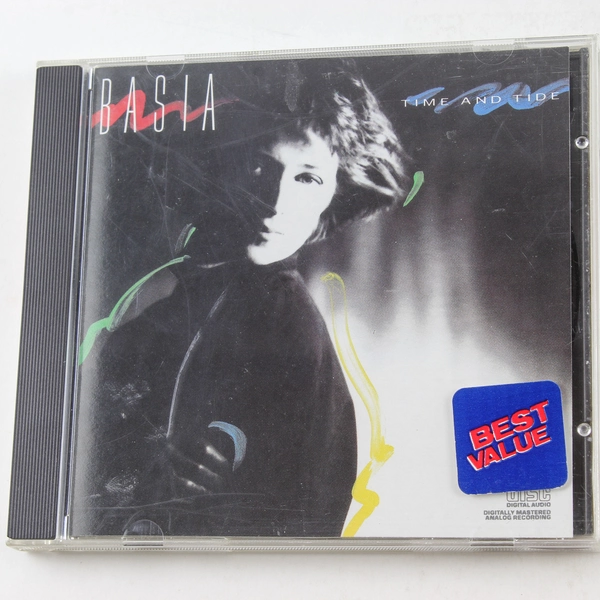 Basia Time & Tide CD 1990 Epic Records Rock Pre-owned As Is, Vintage Music