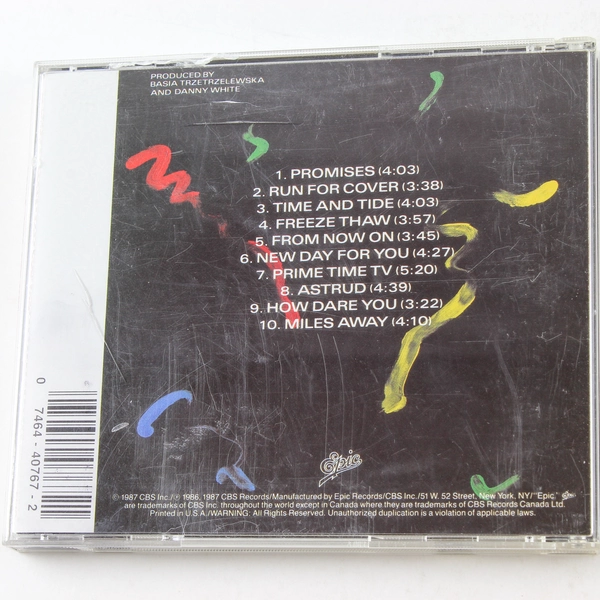 Basia Time & Tide CD 1990 Epic Records Rock Pre-owned As Is, Vintage Music