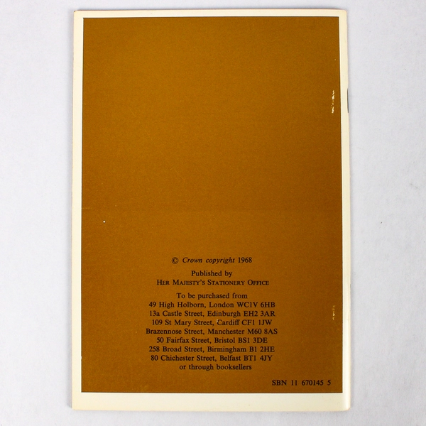 The Crown Jewels Department of the Environment Official Guide 1971 Paperback