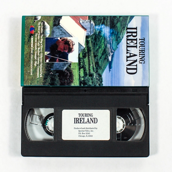 Touring Ireland VHS 1991 Questar Video Travel Documentary Pre-Owned