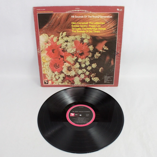 Hit Sounds Of The Young Generation Capitol Records SL-6646 LP Record