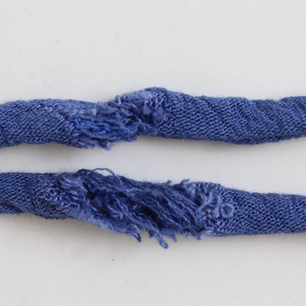 Lulus Long Blue Wrap Dress Women's Size Small Flawed