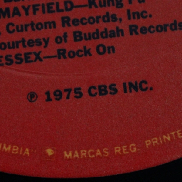 The American Music Awards Present Ten Top Hits of 1974 Columbia P12664 1975