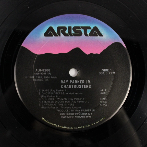 Ray Parker Jr. Chartbusters 1984 Vinyl LP AL8-8266 Arista Records