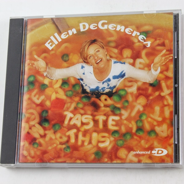 Ellen DeGeneres Taste This CD 2008 Atlantic Pre-Owned Comedy Music