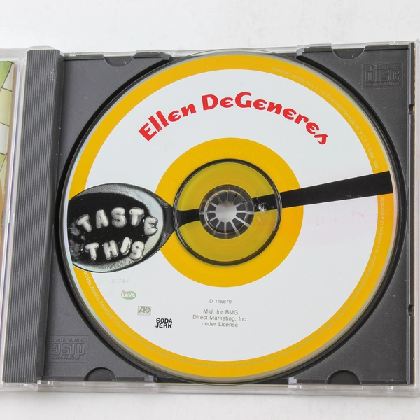 Ellen DeGeneres Taste This CD 2008 Atlantic Pre-Owned Comedy Music