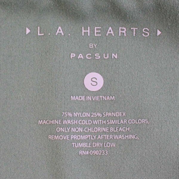 L.A. Hearts by PacSun Light Green Sports Bra Women's Size Small