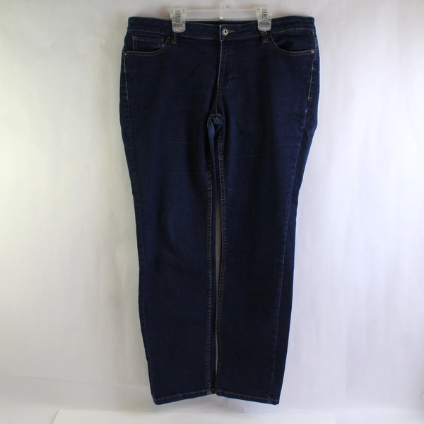 Liz Claiborne Dark Wash City Fit Skinny Jeans Women's Size 12