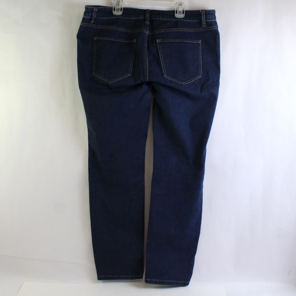 Liz Claiborne Dark Wash City Fit Skinny Jeans Women's Size 12