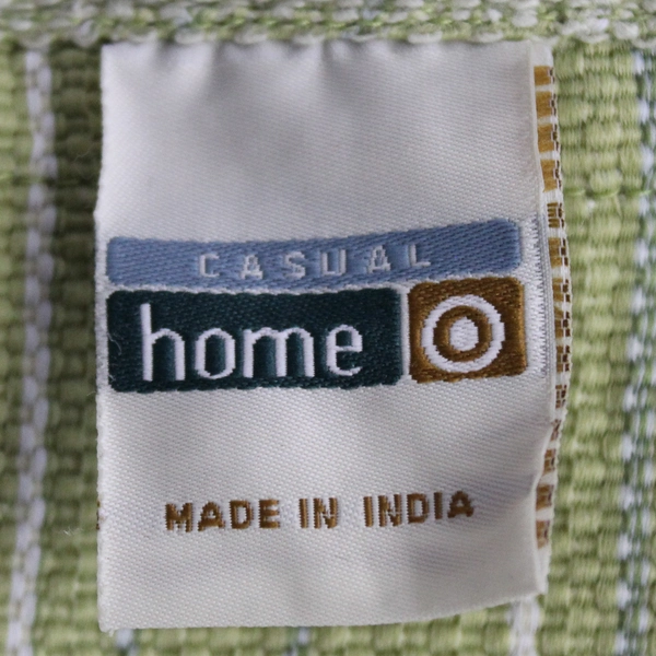 Casual Home 2pc Set Green Blackout Window Curtain Panel 65% Cotton 35% Polyester