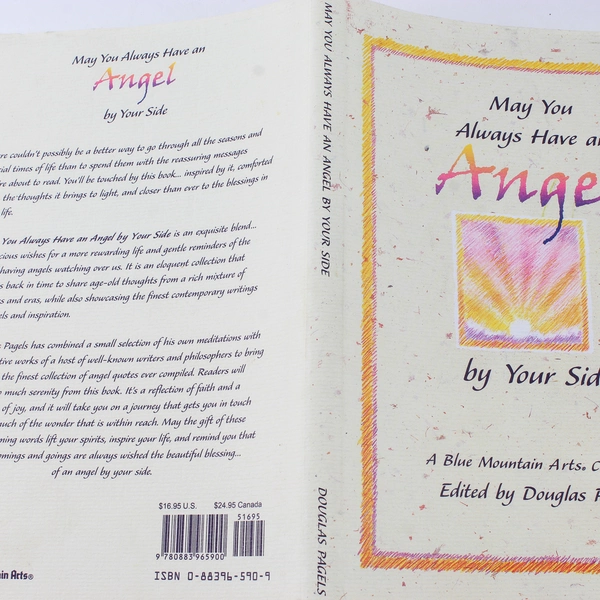 May You Always Have an Angel by Your Side Blue Mountain Arts Hardcover Book