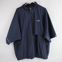 Cutter & Buck CB Weathertec Jacket Half Zip Navy Blue Men's Size XXL/TTG