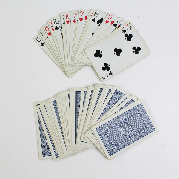 United Airlines Playing Cards Vintage Origin Red Cover Full Deck Joker Extra