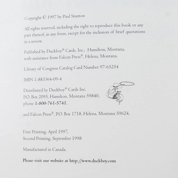 The Duckboy Way Quack in the Saddle Again by Paul Stanton Pre-owned Book